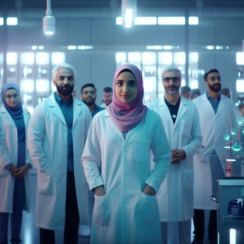 bwilliams_wide_shot_of_medical_laboratory_team_of_male_and_hija_25aa338d-c496-40ac-856c-db3aa504e7e6